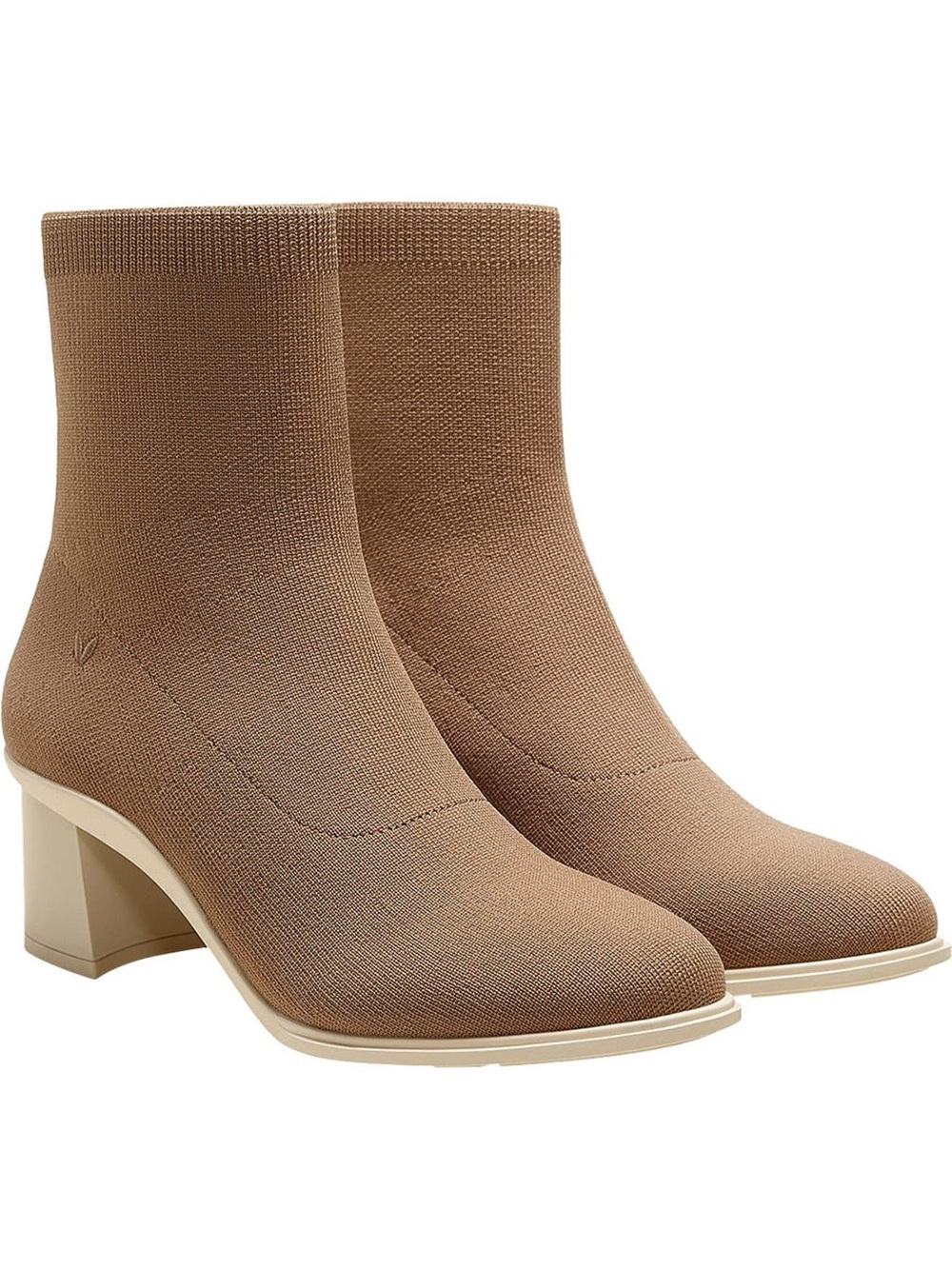 VIVAIA Almondo Running Heel Boots Brown Waterproof Knit EU 40.5 US 9–9.5